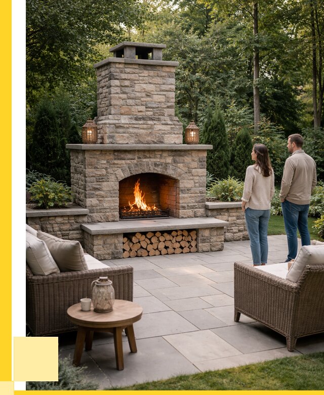 Уличные камины из кирпича в Лобне от 154890 р. | ЭриданЛбн