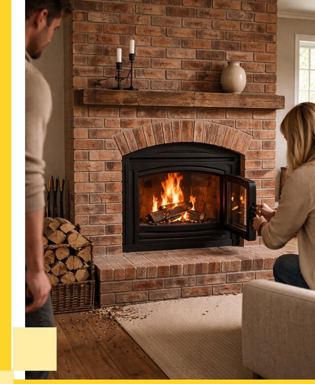 Кирпичные камины под ключ в Лобне от 154890 р. | ЭриданЛбн