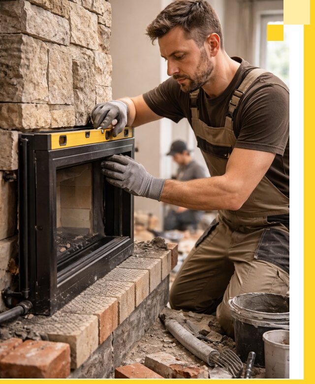 Дровяные камины под ключ в Лобне: монтаж, обустройство