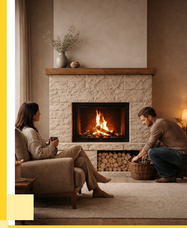 Камины для дома в Лобне под ключ от 154890 р. | ЭриданЛбн