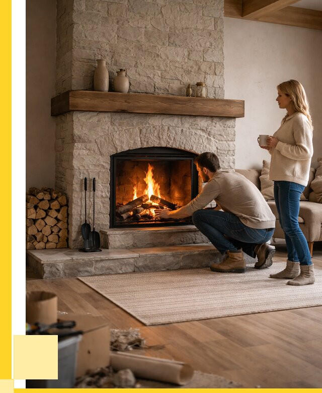 Камины для загородного дома в Лобне от 361410 р., ЭриданЛбн