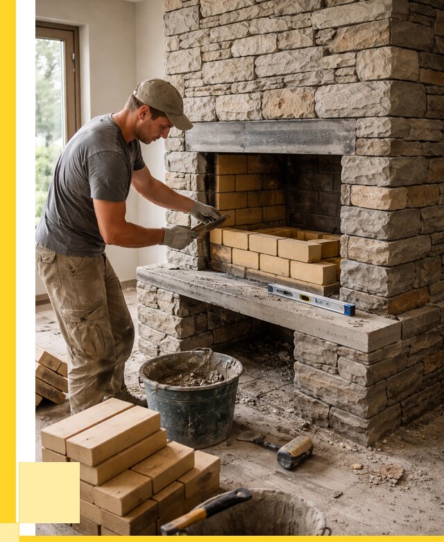 Кладка каминов и камина в Лобне от 25815 р. ЭриданЛбн