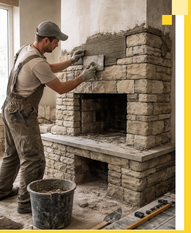 Строительство каминов под ключ в Лобне от проектирования до монтажа