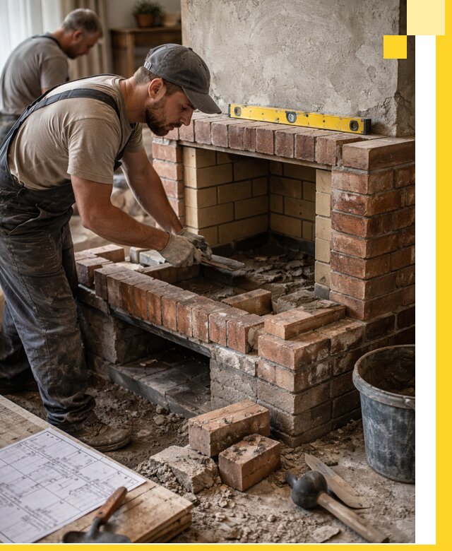 Изготовление и установка каминопечей под ключ в Лобне