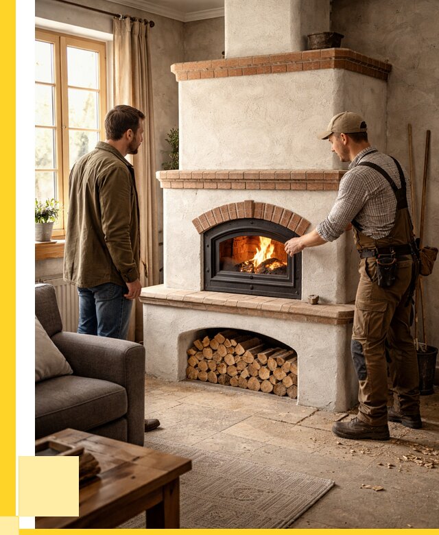 Печи камины в Лобне: кирпичные, изразцовые от 61956 р. | ЭриданЛбн