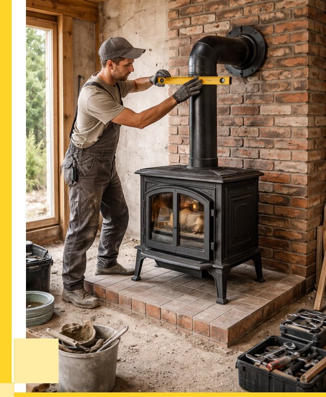 Монтаж печей установка банной печи в Лобне от 15489 р. | ЭриданЛбн