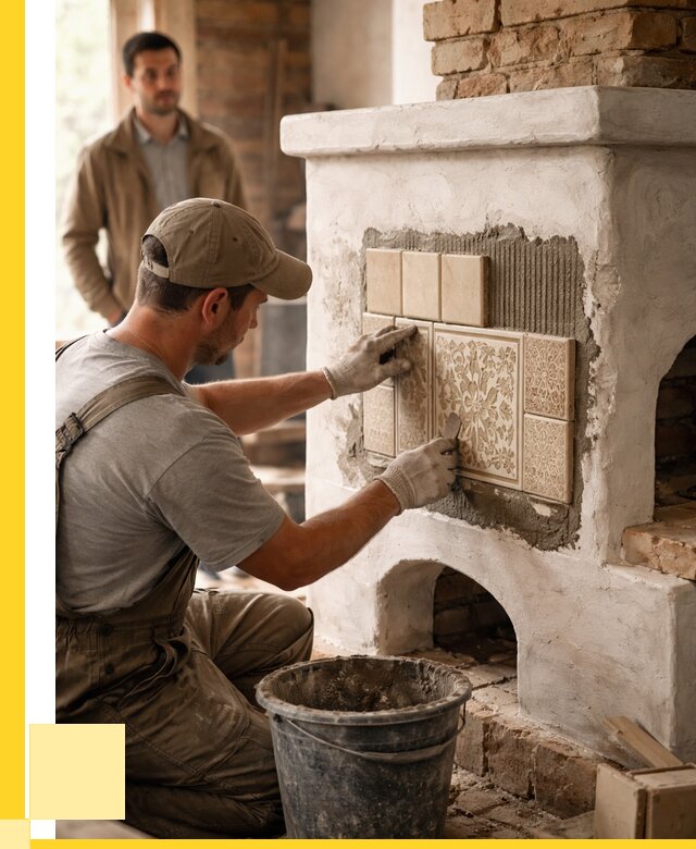 Отделка печей и банных печей в Лобне от 36141 р. | ЭриданЛбн