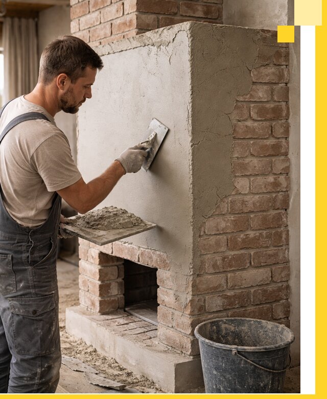 Отделка печей и облицовка каминов в Лобне под ключ