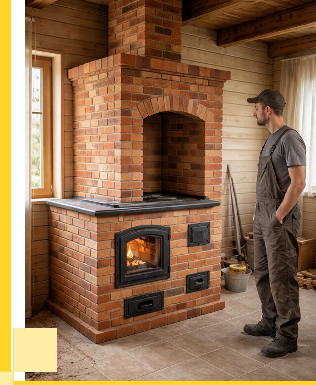 Кирпичные печи в Лобне: купить от 154890 р. | ЭриданЛбн