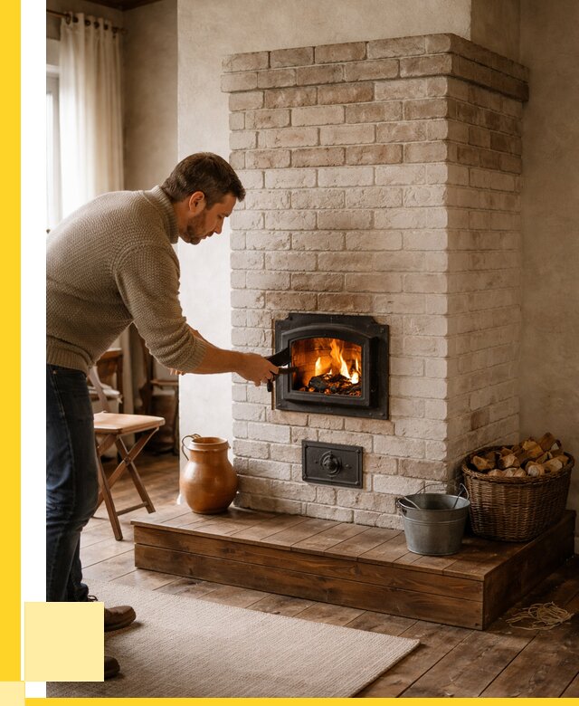 Печь голландка из кирпича в Лобне от 87771 р. | ЭриданЛбн