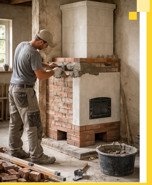 Изготовление и установка печей-голландок под ключ в Лобне