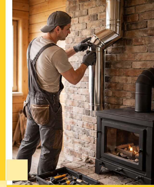 Монтаж дымоходов для печей в Лобне от 7745 р. | ЭриданЛбн