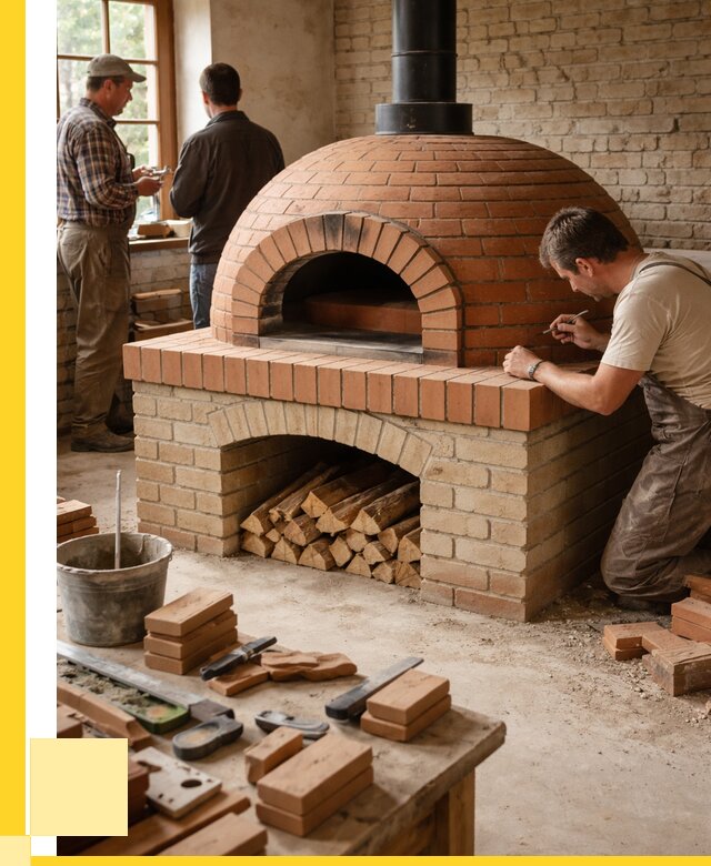 Помпейская печь дровяная для пиццы в Лобне | ЭриданЛбн от 206520 р.