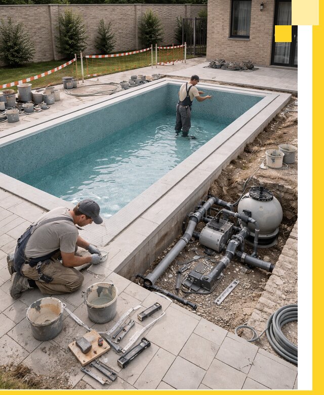 Строительство бассейнов под ключ в Лобне: проекты и монтаж