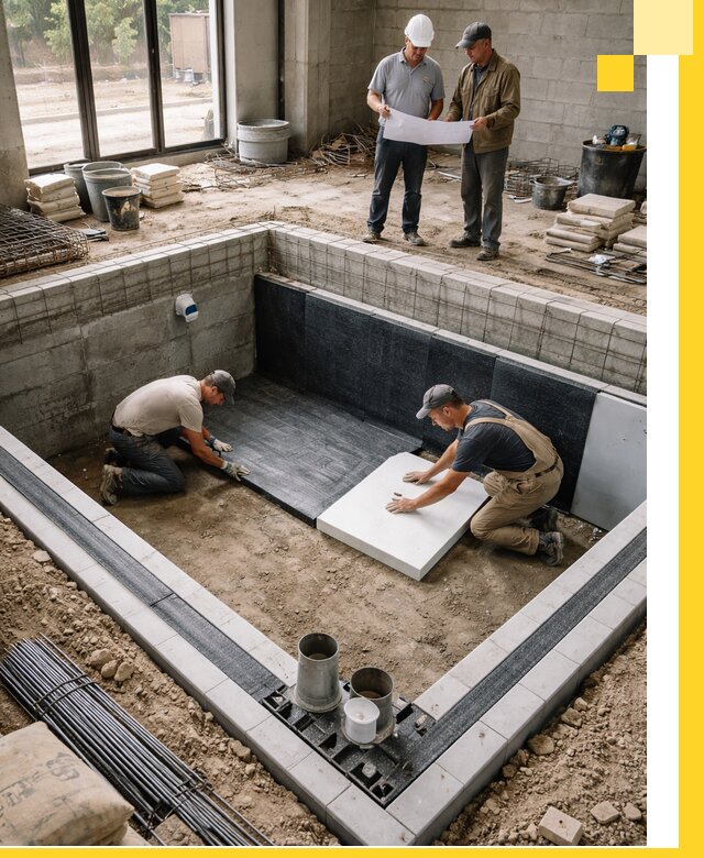 Проекты частных и общественных бассейнов под ключ в Лобне