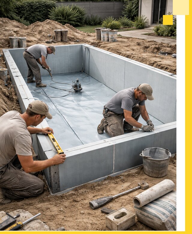 Профессиональный монтаж бассейнов под ключ в Лобне с гарантией