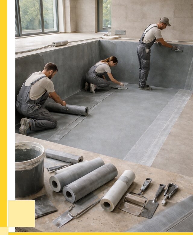 Гидроизоляция бассейнов в Лобне от 2065 р., ЭриданЛбн