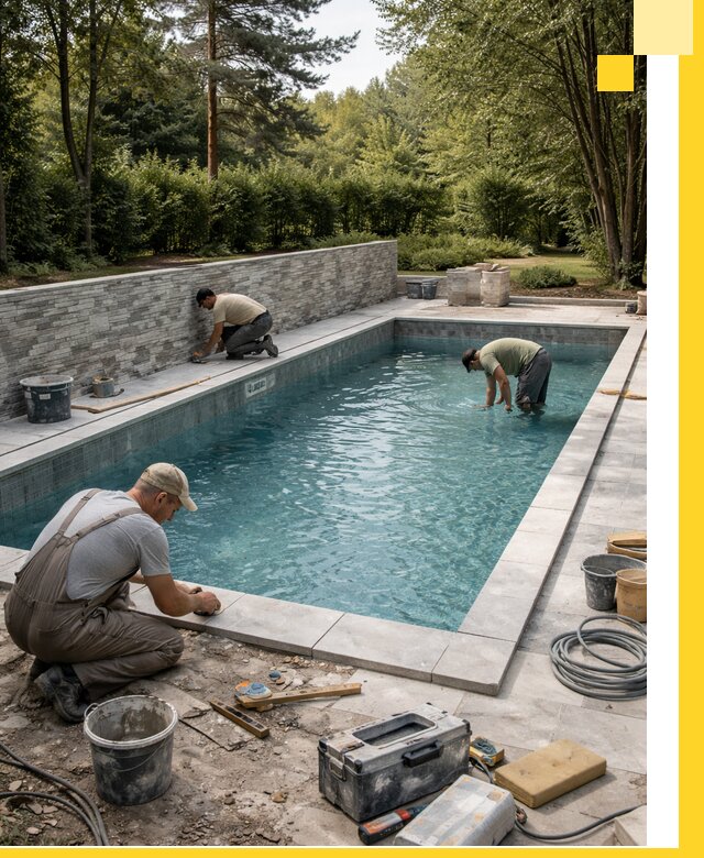 Проектирование и строительство частных бассейнов в Лобне