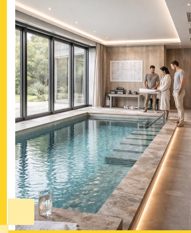 Закрытые бассейны под ключ в Лобне от 2581500 р. | ЭриданЛбн