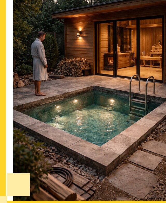 Бани с бассейном под ключ в Лобне от 98097 р. | ЭриданЛбн