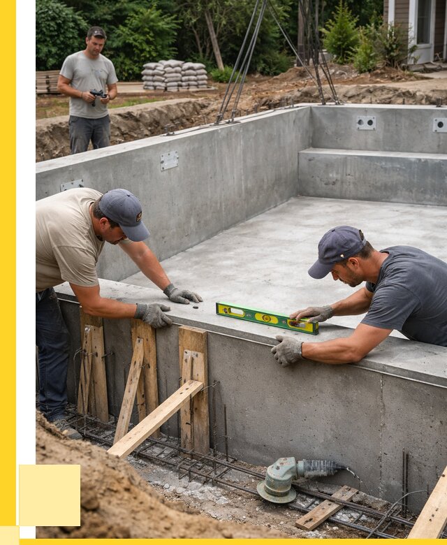 Монтаж чаши бассейна в Лобне под ключ от 258150 р., ЭриданЛбн