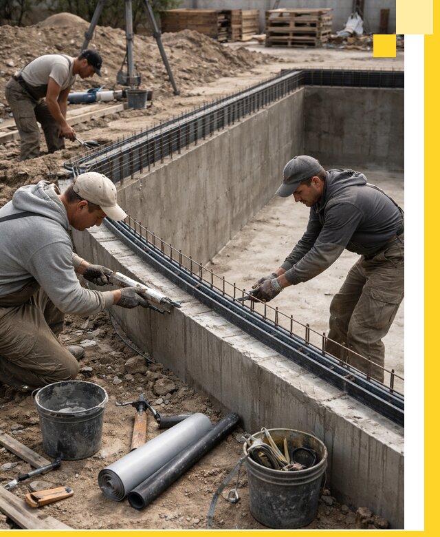 Качественный монтаж чаши бассейна в Лобне под ключ с гарантией