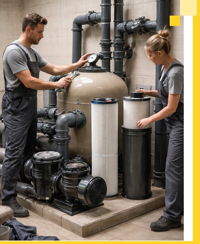 Фильтры и системы фильтрации для бассейнов в Лобне