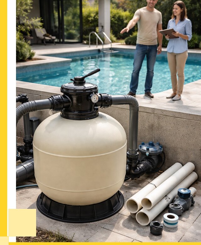Песочные фильтры для бассейнов в Лобне от 18587 р., ЭриданЛбн
