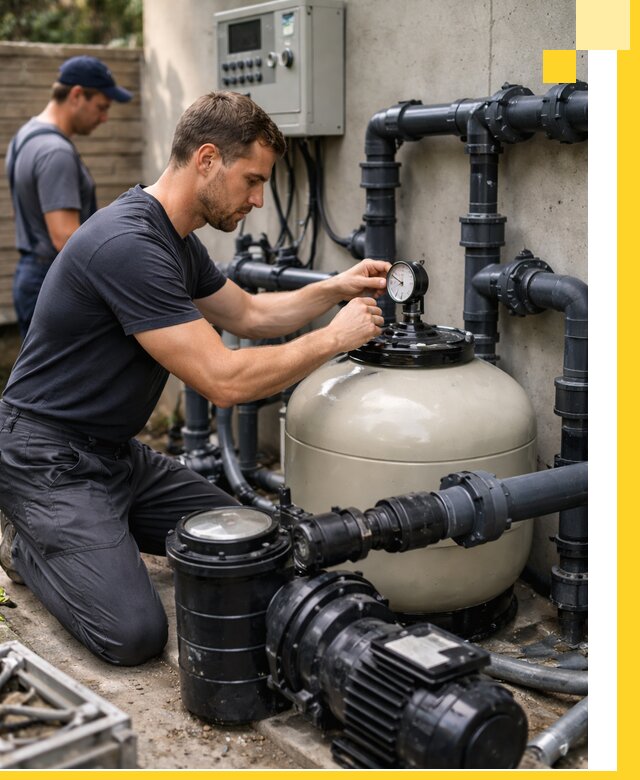 Поставка и монтаж фильтровального оборудования для бассейнов в Лобне