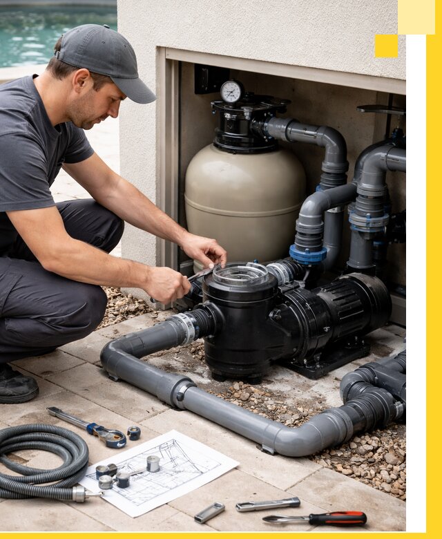 Поставка, монтаж и сервис насосов для бассейнов в Лобне