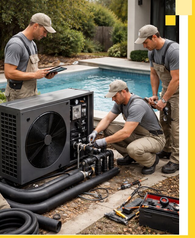 Проектирование и установка тепловых насосов для бассейнов в Лобне