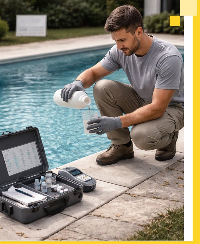 Профессиональная дезинфекция воды в бассейне в Лобне