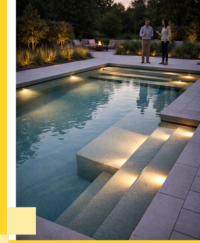 Освещение бассейнов в Лобне под ключ от 25815 р. | ЭриданЛбн