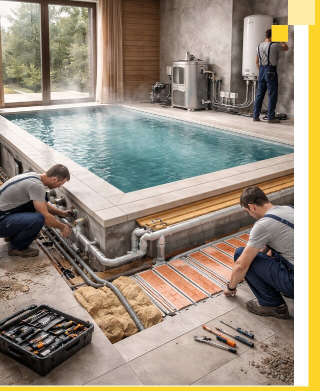 Проектирование и строительство тёплых бассейнов в Лобне