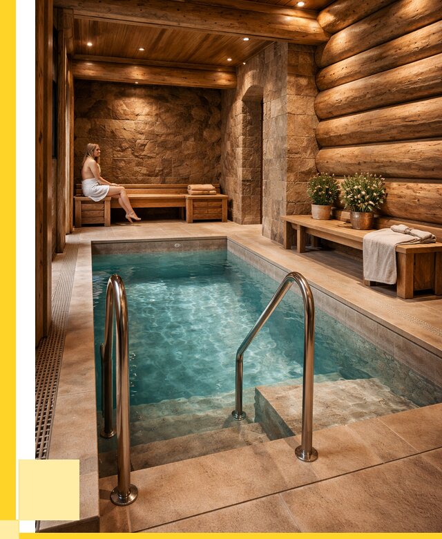 Аренда бани с бассейном в Лобне от 1548900 р. | ЭриданЛбн