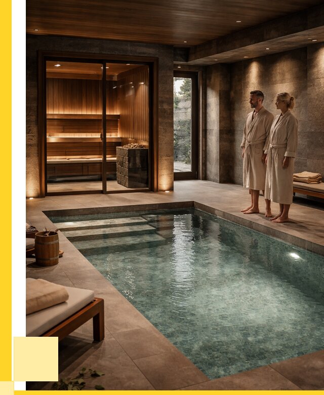 Сауна с большим бассейном в Лобне от 1239120 р. ЭриданЛбн