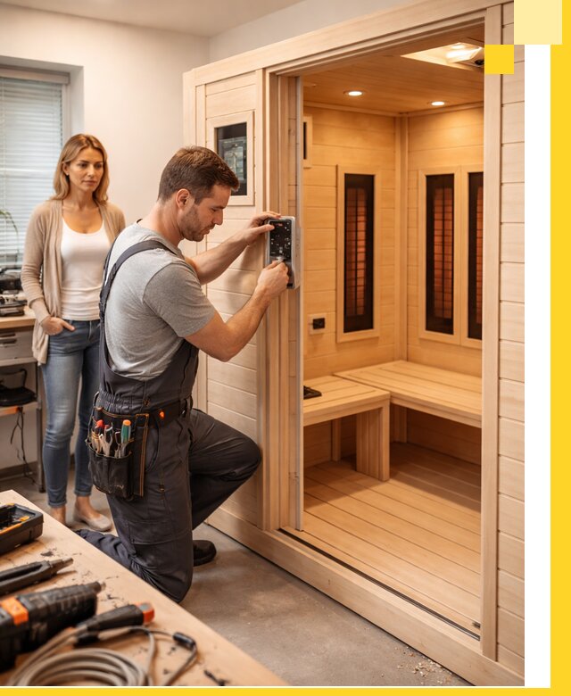 Инфракрасные сауны под ключ в Лобне продажа и установка