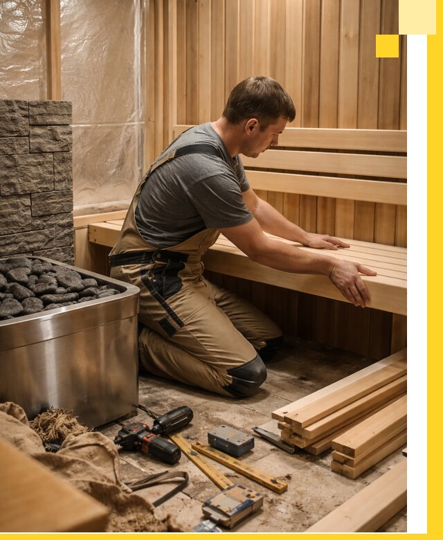 Сауны для дома под ключ с проектированием и монтажом в Лобне