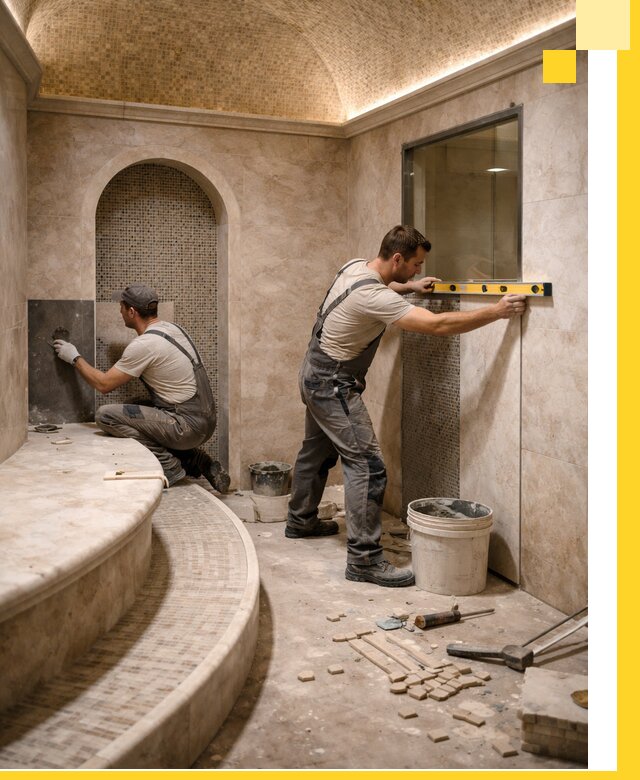 Проектирование и строительство саун с хамамом под ключ в Лобне