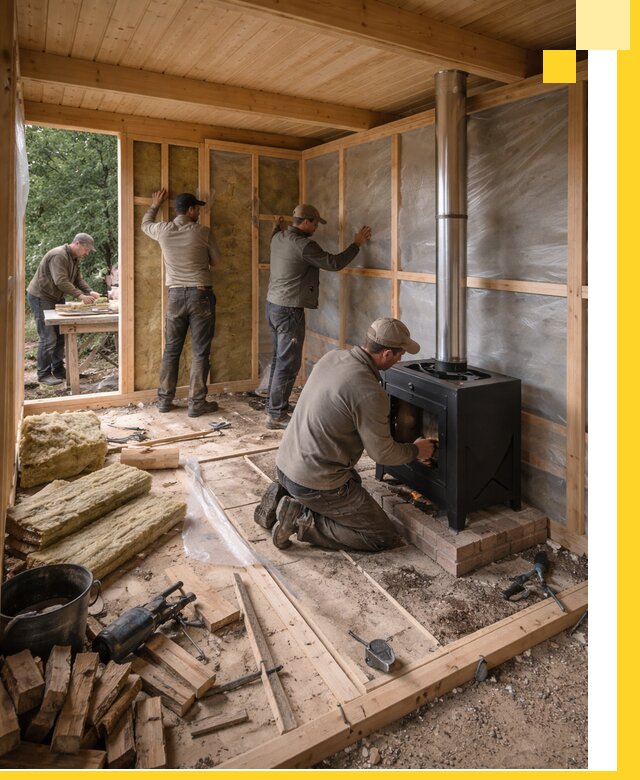 Профессиональный монтаж бань под ключ в Лобне для дома