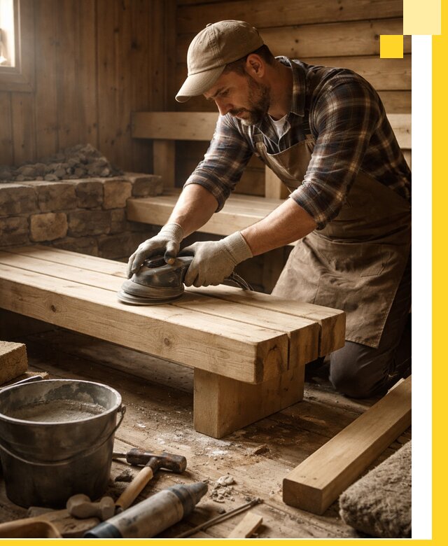 Ремонт бань под ключ в Лобне с гарантией качества и сроков