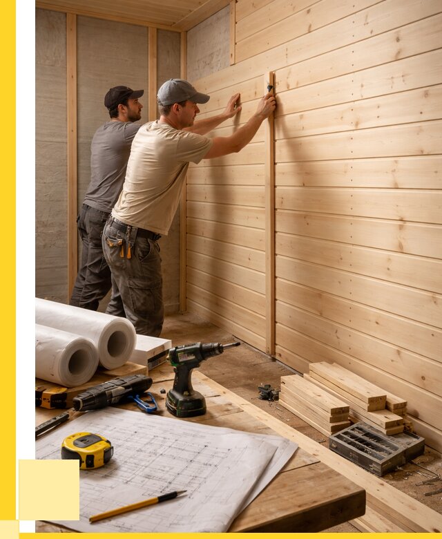 Обшивка бани вагонкой в Лобне от 1239 р., ЭриданЛбн