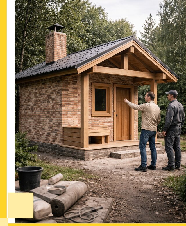 Кирпичные бани и печи в Лобне от 361410 р. | ЭриданЛбн