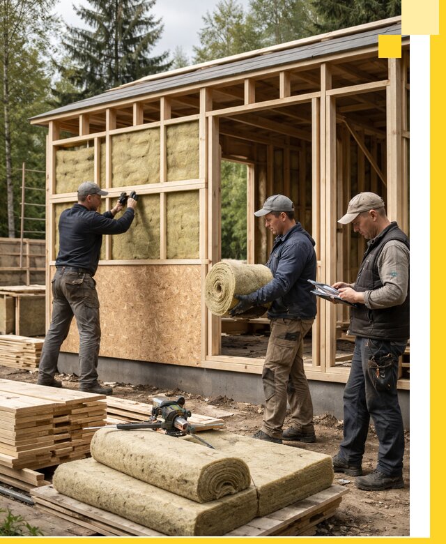 Проектирование и строительство каркасных бань в Лобне под ключ