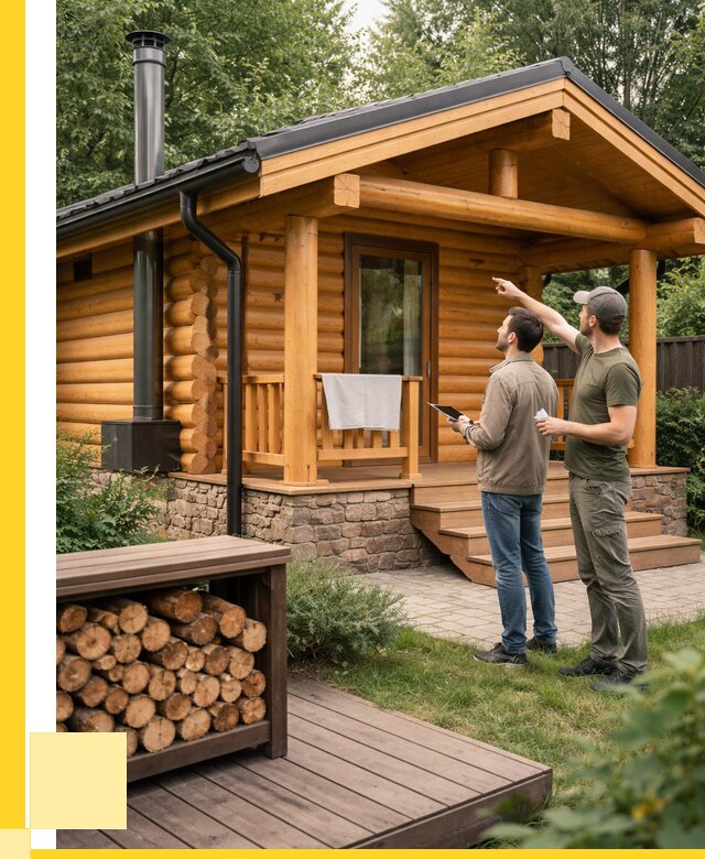 Бани для дачи под ключ в Лобне от 258150 р. | ЭриданЛбн