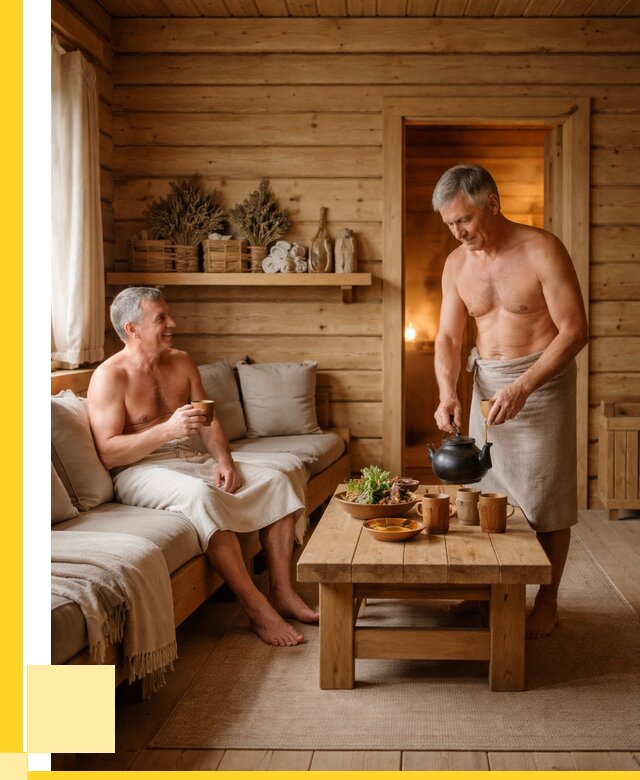 Бани с комнатой отдыха под ключ в Лобне от 464670 р. | ЭриданЛбн