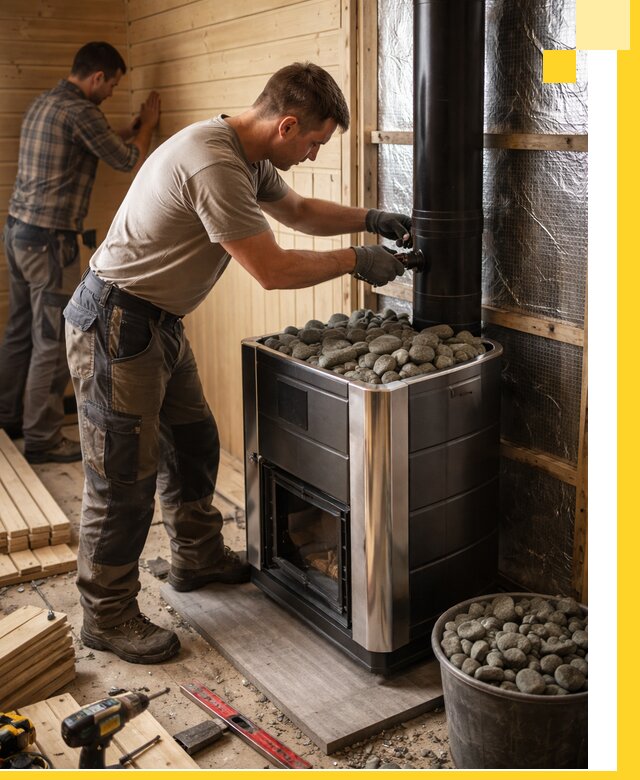 Проектирование и строительство парилок для бани в Лобне под ключ