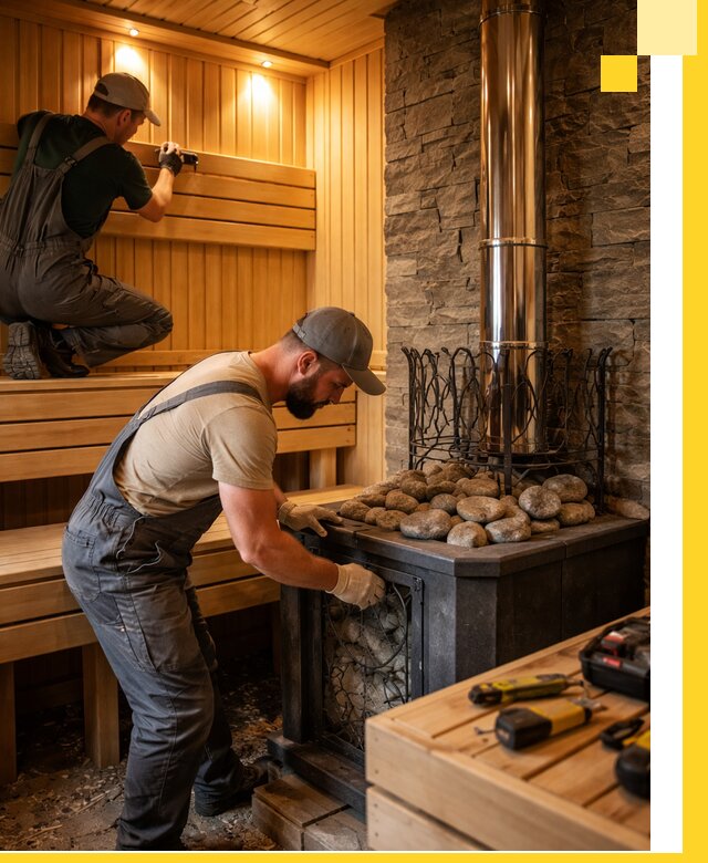 Комплексный дизайн бань, саун и зон отдыха в Лобне