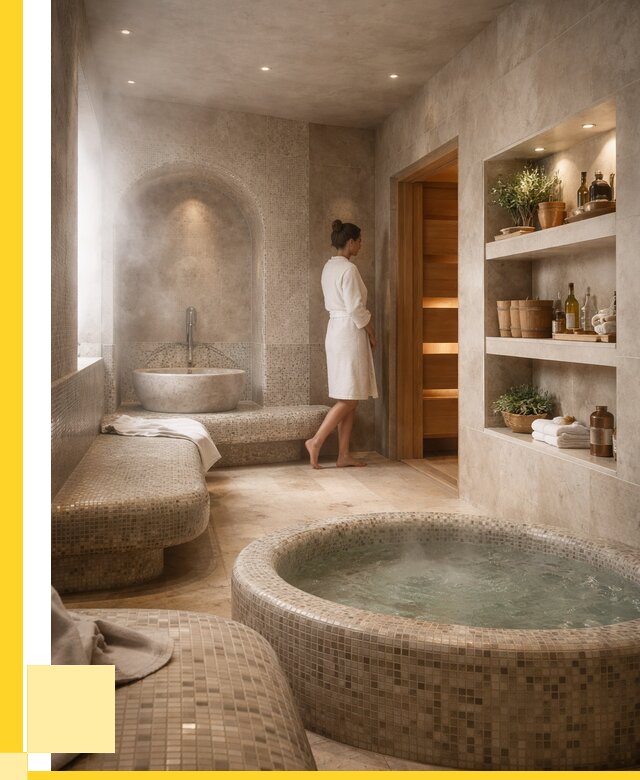 Строительство бани с хамамом в Лобне от 774450 р. | ЭриданЛбн