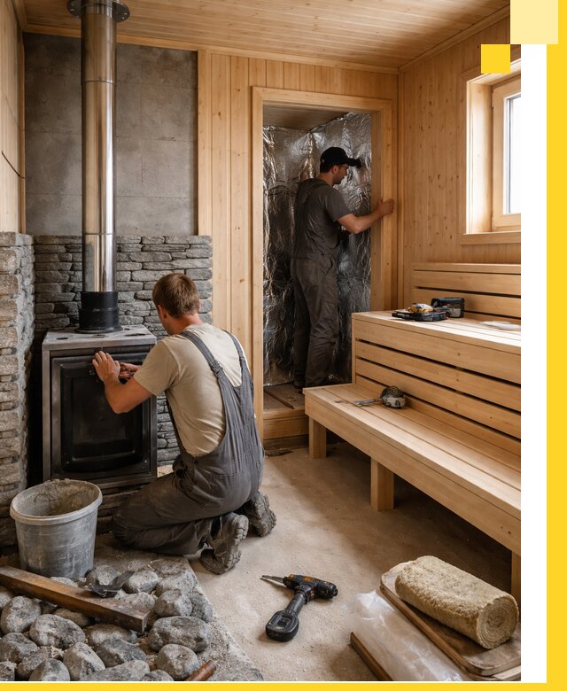 Строительство и изготовление бань под ключ в Лобне